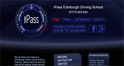 Desktop Screenshot of ipass-edinburgh.co.uk